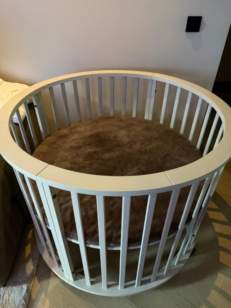 Beige baby box Kidsmill, Ophalen, Zo goed als nieuw