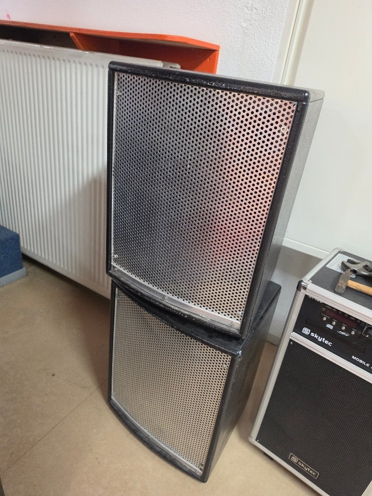 Speakers RS122 en Phonic 780, Ophalen, Gebruikt, 150 watt of meer, Overige merken