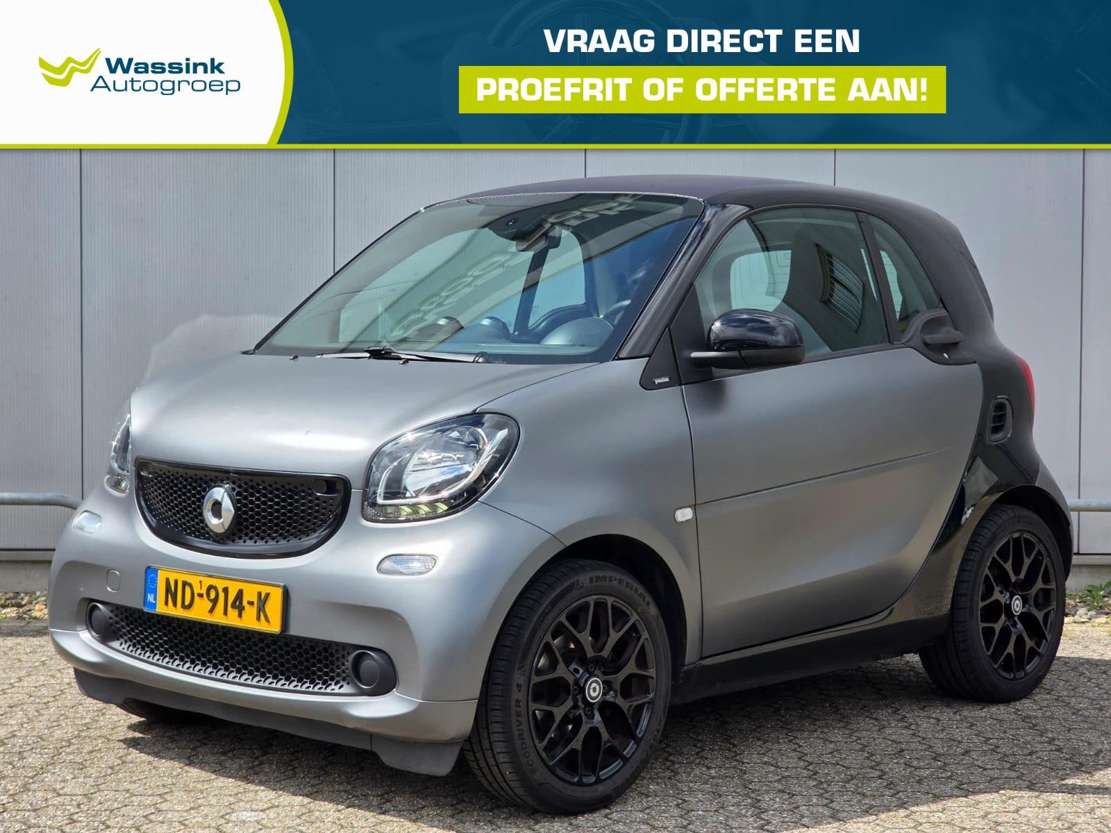 smart fortwo 1.0 Passion Climate Control | Bluetooth, Gebruikt, Euro 6, Origineel Nederlands, Handgeschakeld