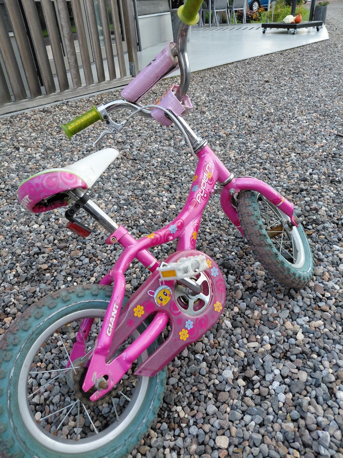 Roze kinderfiets Giant Puddin - 12 inch, Ophalen, Terugtraprem, Gebruikt, Giant