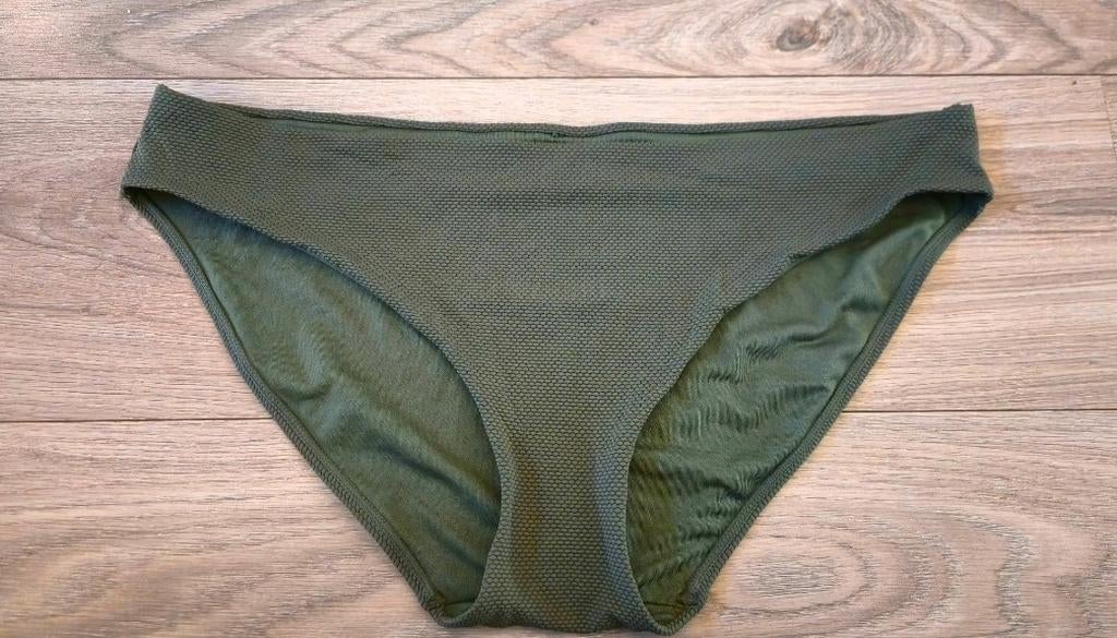Hema groen bikini broekje maat L/XL, Verzenden, Zo goed als nieuw, Zwembroek of Short, Hema