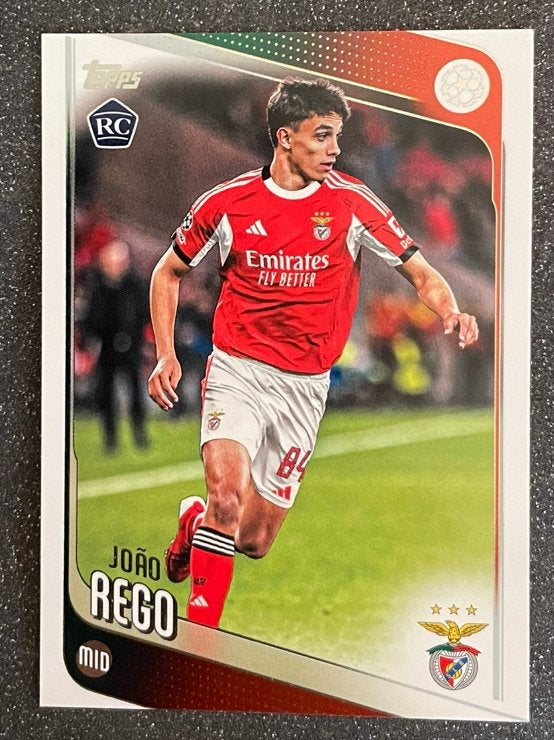 Topps UCC Flagship ‘26    ROOKIE CARD    REGO   BENFICA, Verzenden, Zo goed als nieuw, Plaatje