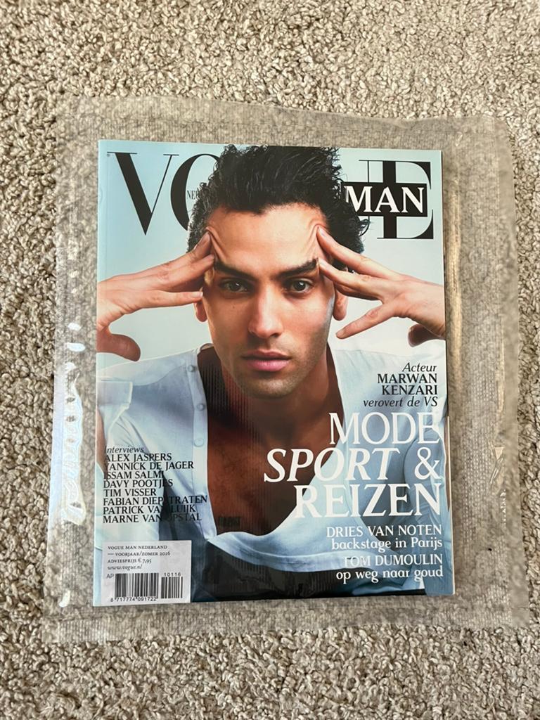 Vogue Man NL Voorjaar/Zomer 2016 (Vaste Prijs), Boeken, Mode, Ophalen of Verzenden, Zo goed als nieuw, Mode algemeen