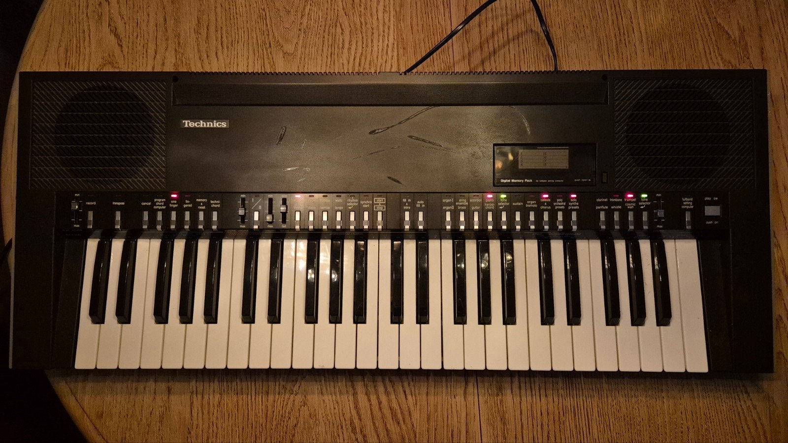 Technics SX-K200 Elektronisch Keyboard met Koffer, Ophalen, Gebruikt, 61 toetsen, Technics