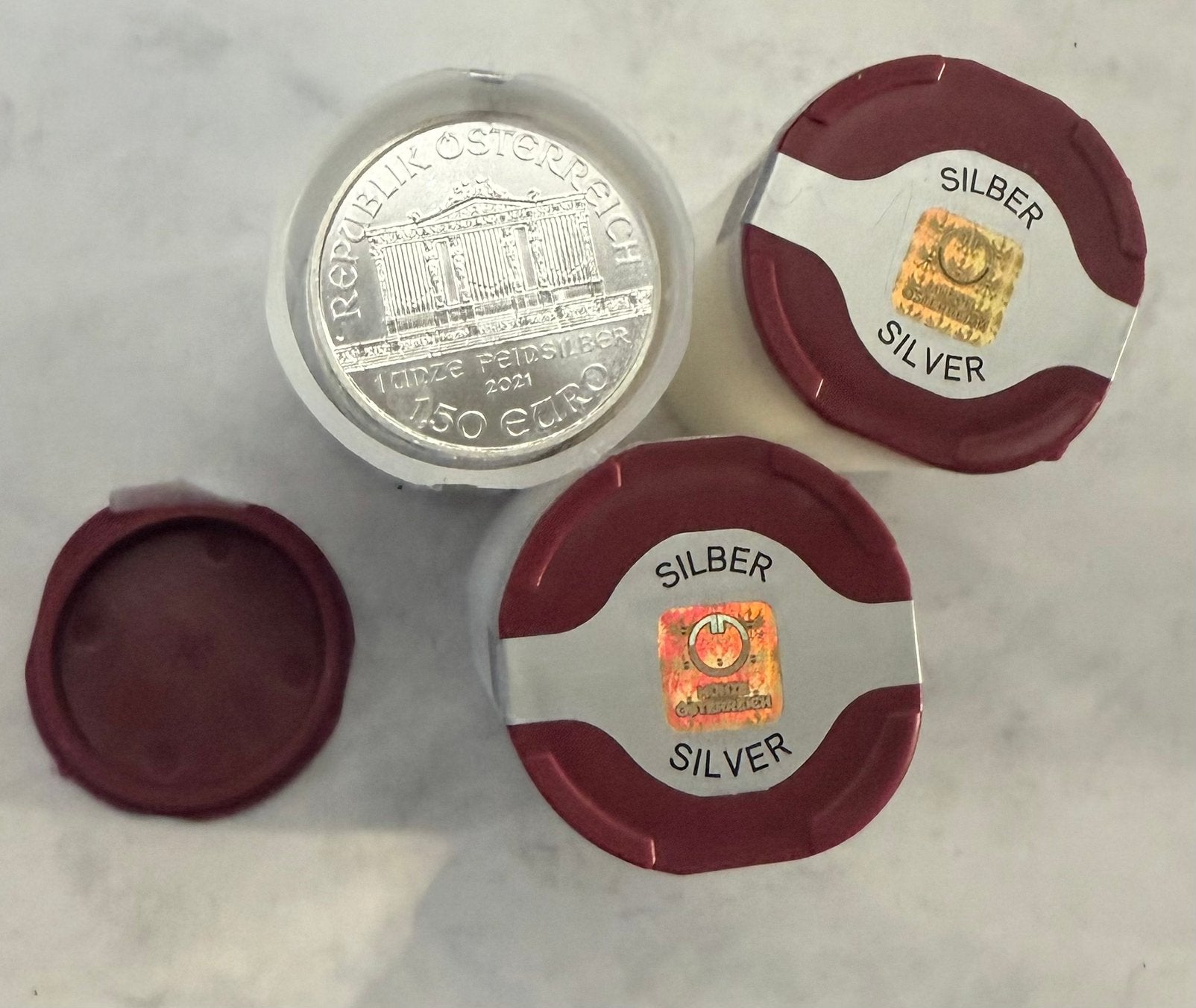20x 1oz Wiener Philharmoniker / 999 zilver, Postzegels en Munten, Ophalen of Verzenden, Zilver
