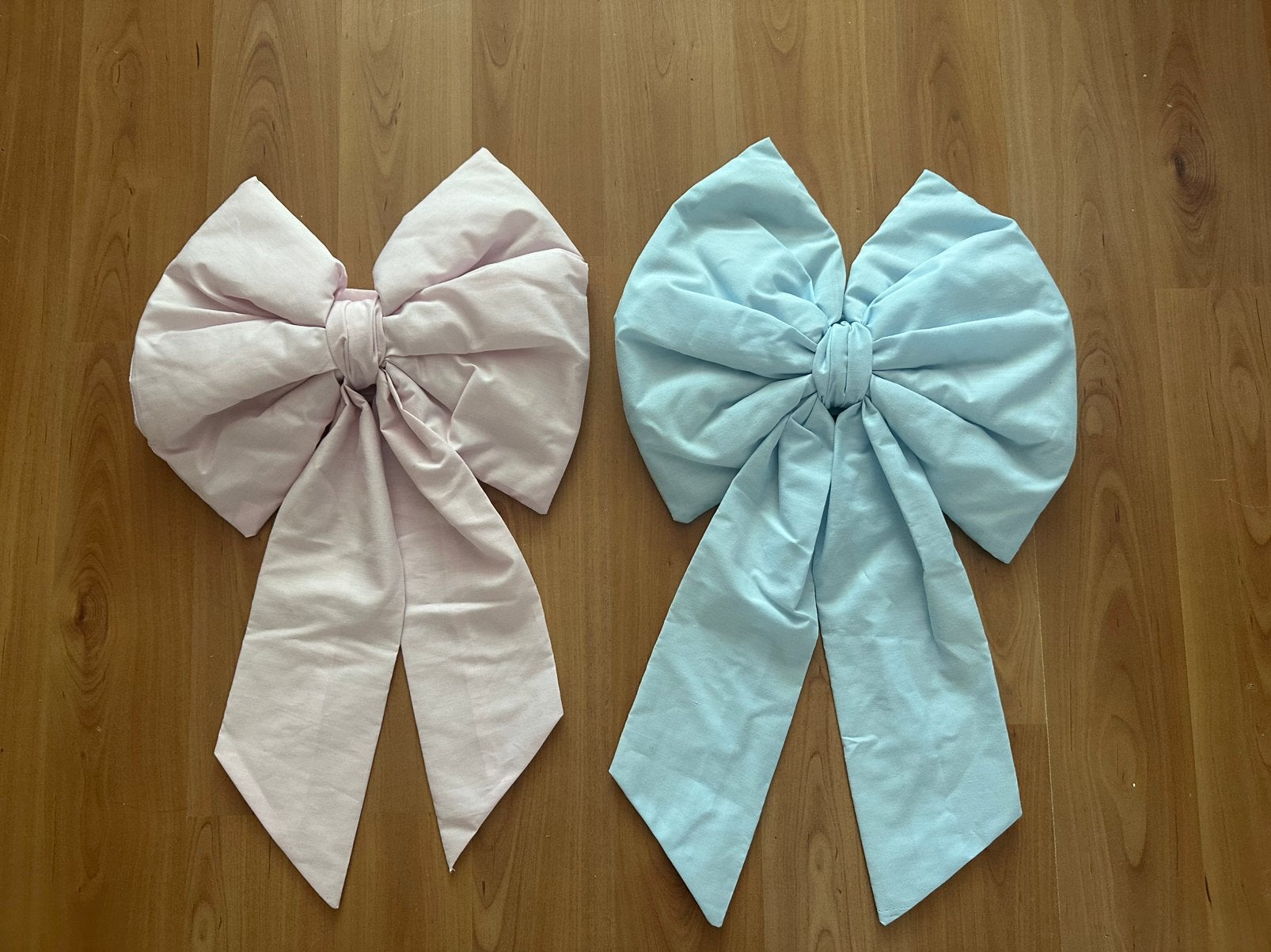 Decoratie Strikken 30cm - Roze & Blauw, Ophalen of Verzenden, Nieuw