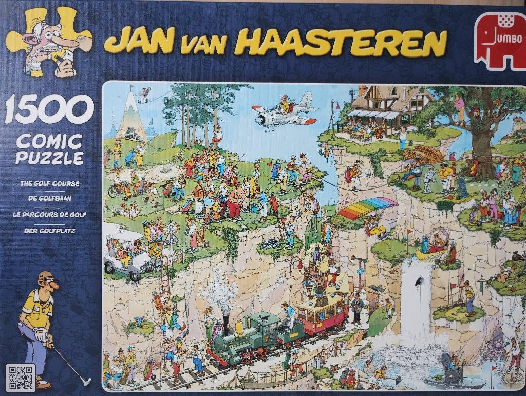 Jan Van Haasteren 1500 Comic Puzzle, Hobby en Vrije tijd, Denksport en Puzzels, Ophalen of Verzenden, 500 t/m 1500 stukjes, Zo goed als nieuw