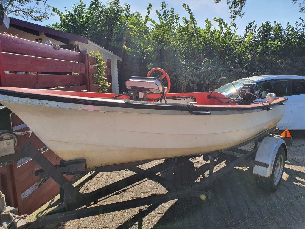 toer visboot, Ophalen, Gebruikt, 15 pk, Elektrische start