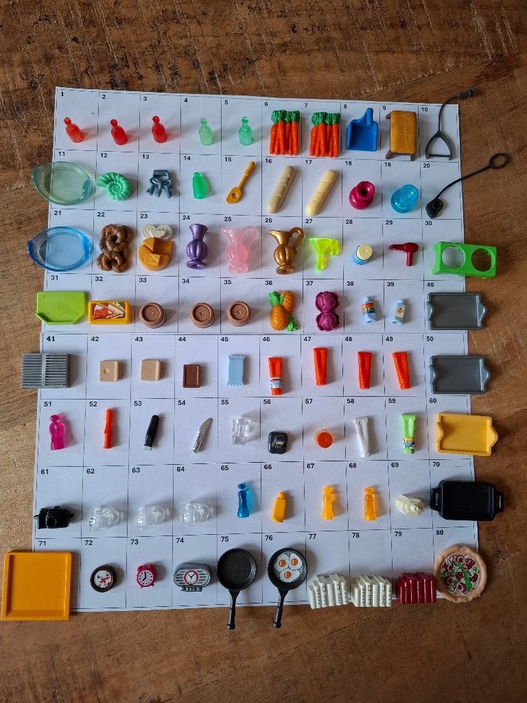 Playmobil diverse onderdelen 57 per stuk 0,10 euro, Ophalen of Verzenden, Gebruikt