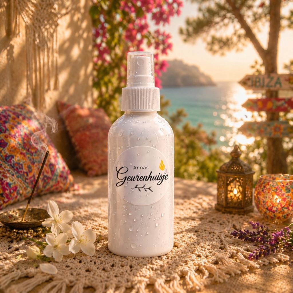 Roomspray huisparfum Jasmine & Patchouli 🌺 handmade, Ophalen of Verzenden, Nieuw