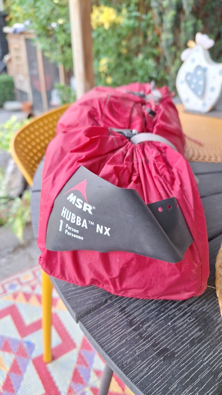 MSR Hubba NX 1-persoons tent - Gebruikt, Caravans en Kamperen, Tenten, Ophalen of Verzenden, Gebruikt, Tot en met 2