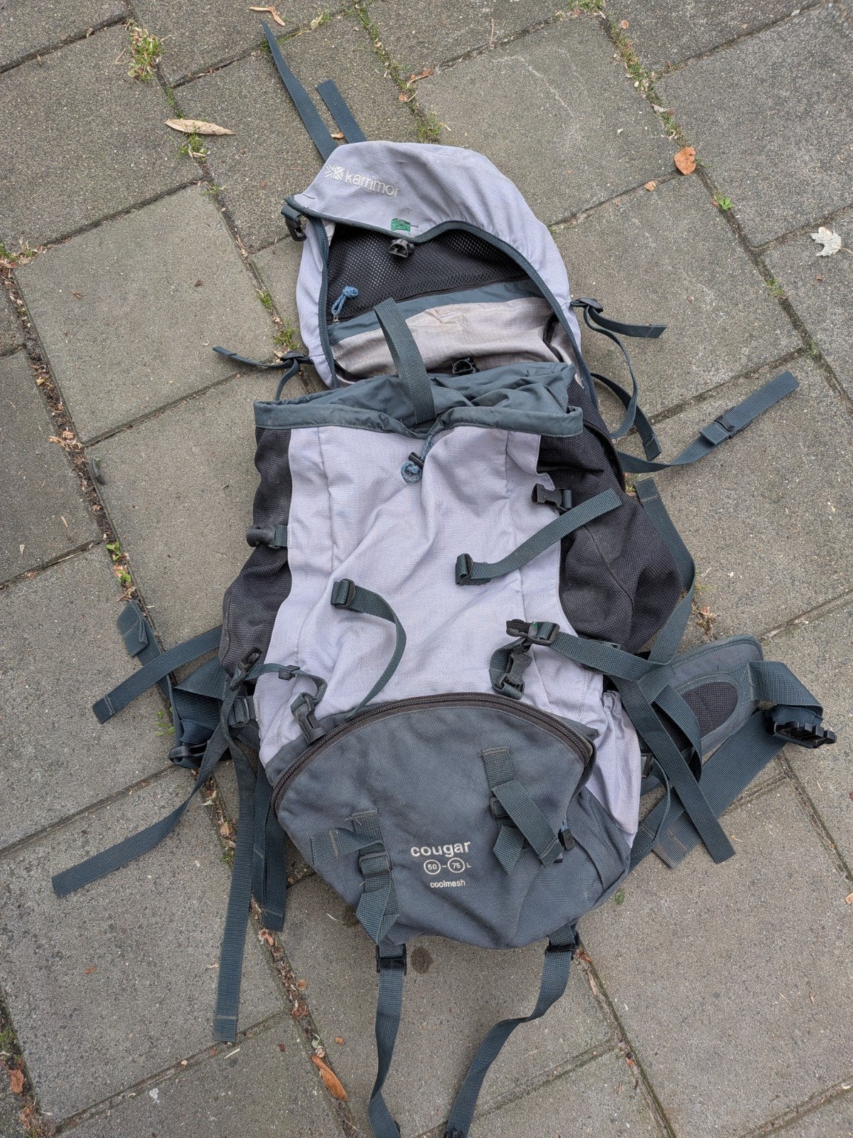 Rugzak Cougar 50-75 liter, Ophalen of Verzenden, 40 cm of meer, Overige merken, 60 cm of meer