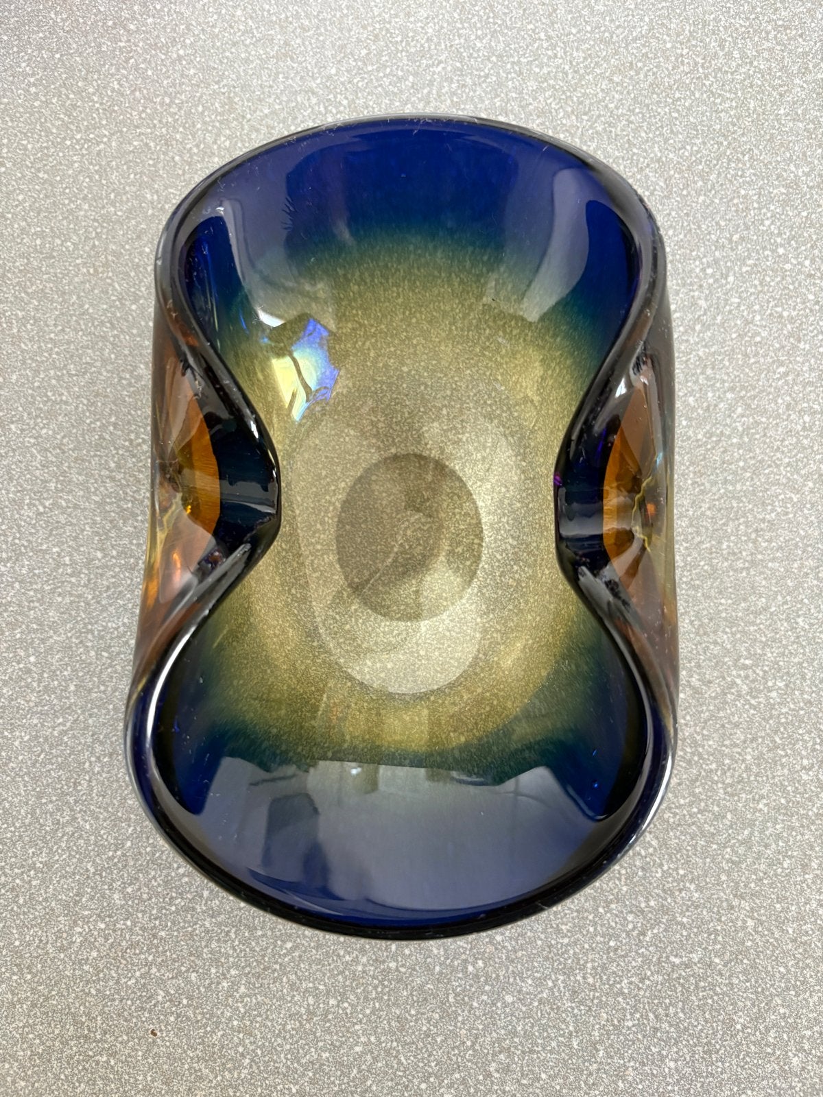 Vintage Murano glazen schaal / asbak, Ophalen of Verzenden