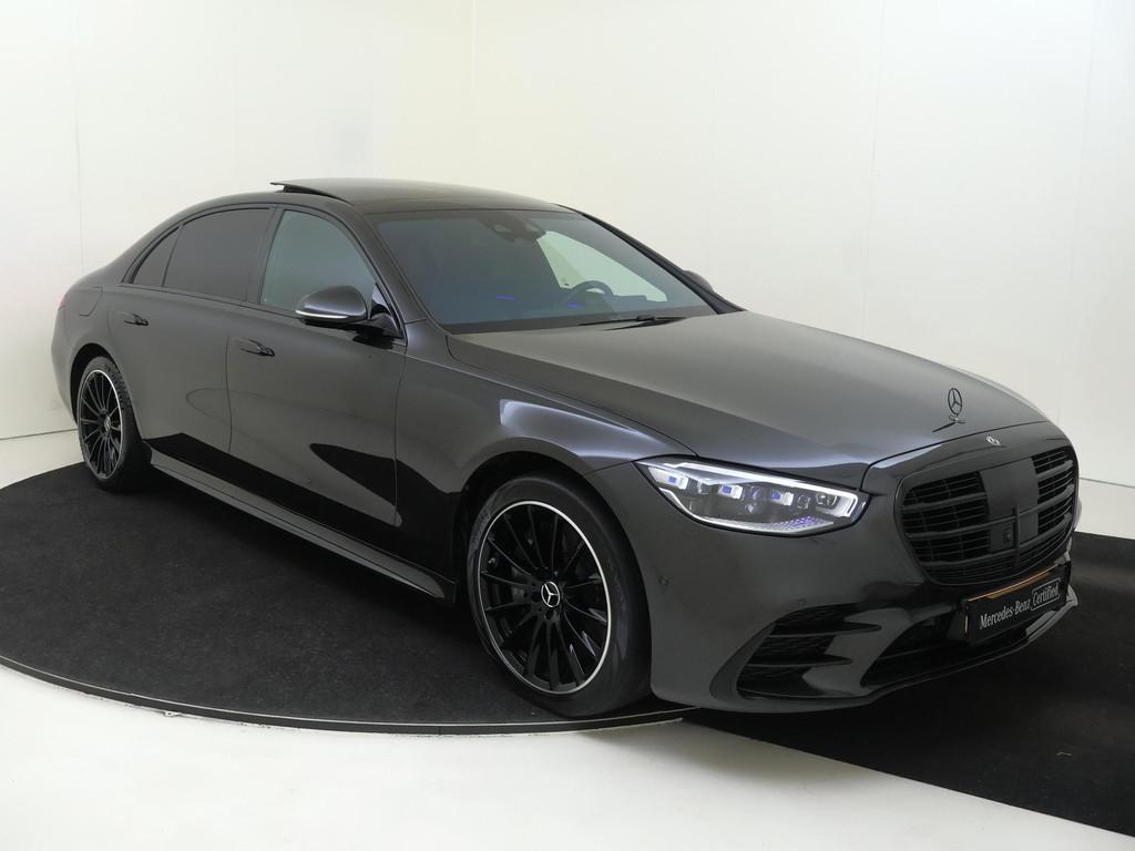 Mercedes-Benz S-klasse 450 e Lang AMG Line / Premium/ Panora, Automaat, Achterwielaandrijving, Gebruikt, Bedrijf