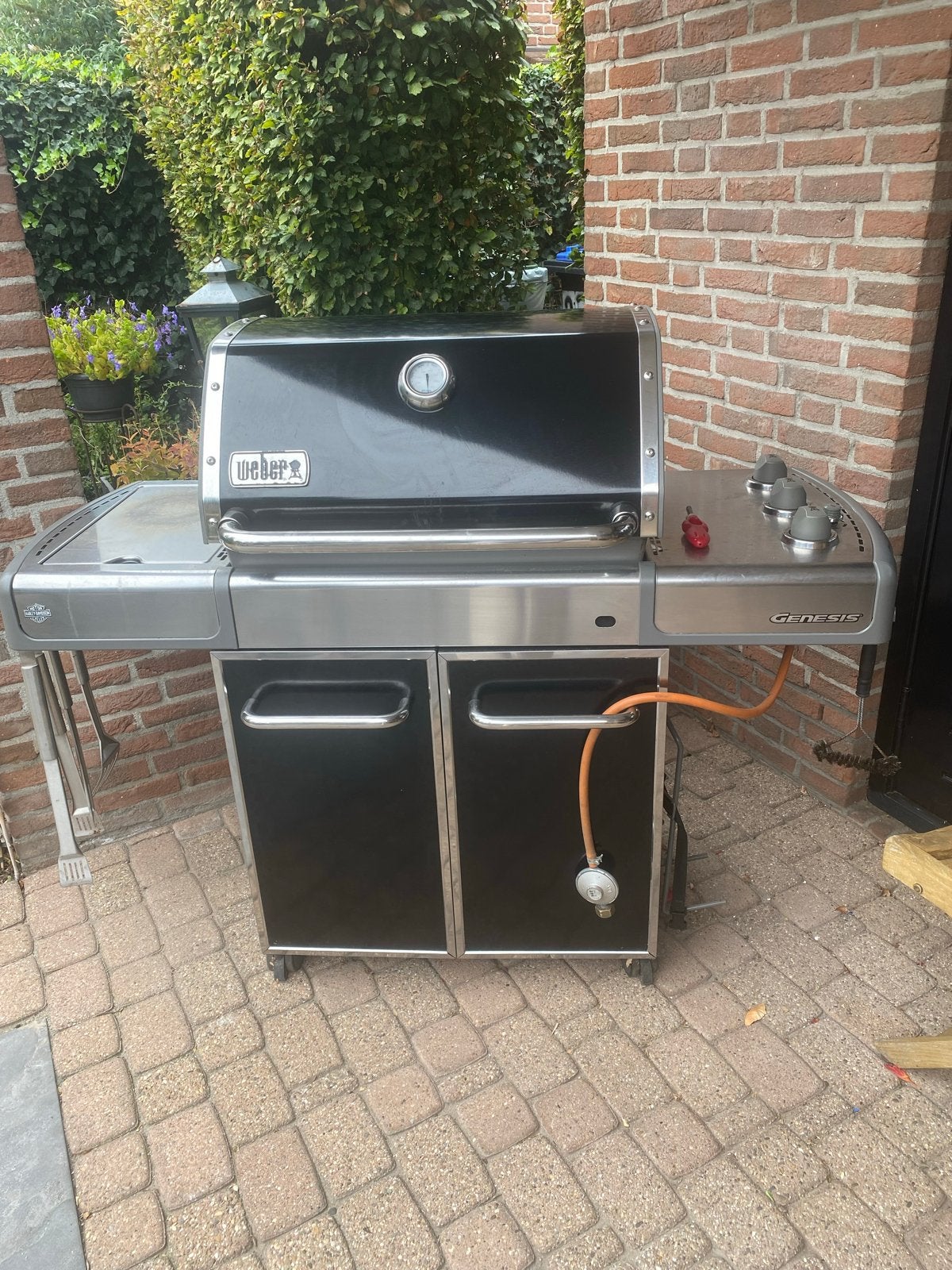 Weber Genesis Gasbarbecue, Ophalen, Gebruikt