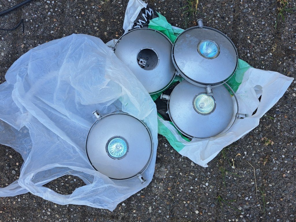 4 Ikea lampen, Ophalen of Verzenden, Gebruikt