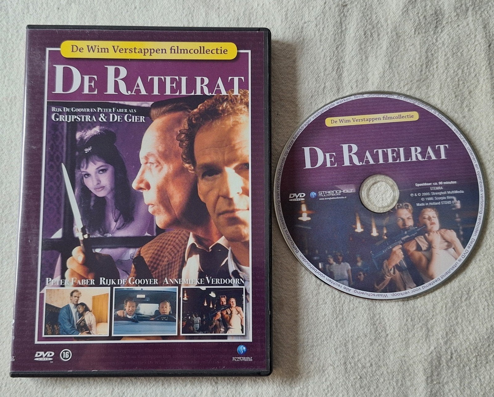De Ratelrat ( Wim Verstappen ) met Peter Faber, De Gooijer, Vanaf 16 jaar, Ophalen of Verzenden, Thriller