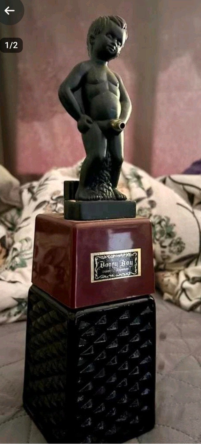 Vintage Bonny Boy Manneken Pis drankdispenser, Ophalen, Zo goed als nieuw, Overige gebieden, Overige typen