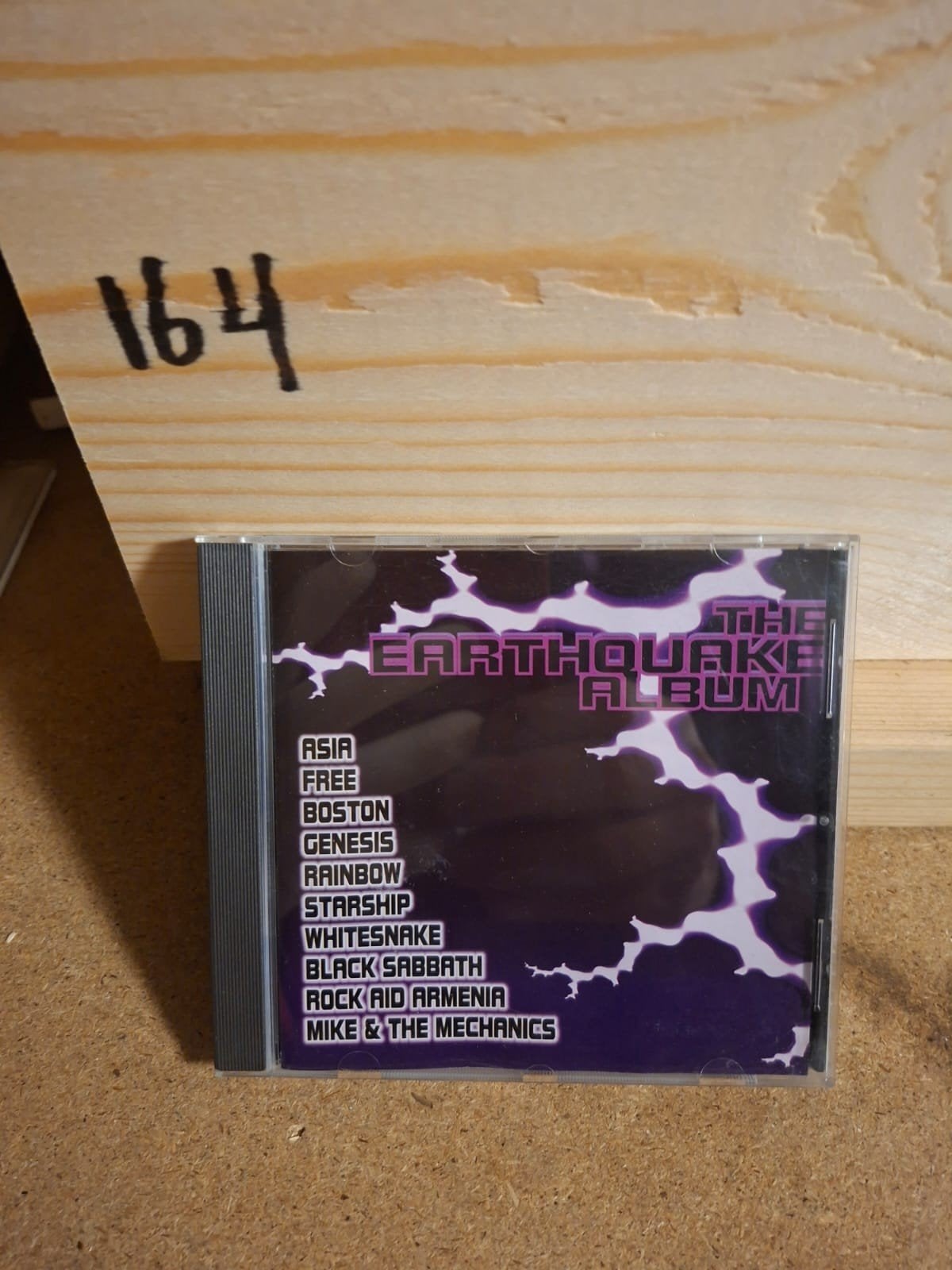 The Earthquake Album CD - Diverse Rockartiesten, Ophalen of Verzenden, Gebruikt, Rock, Verzamelalbum