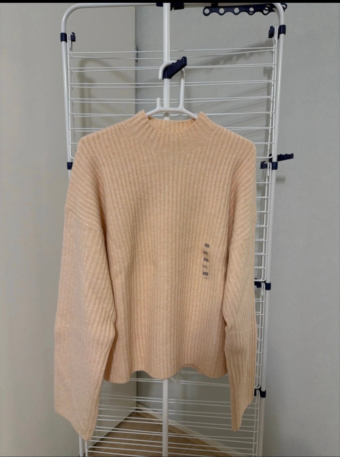 Uniqlo geribbelde coltrui - Nieuw met kaartjes, Ophalen of Verzenden, Nieuw, Maat 34 (XS) of kleiner, Roze