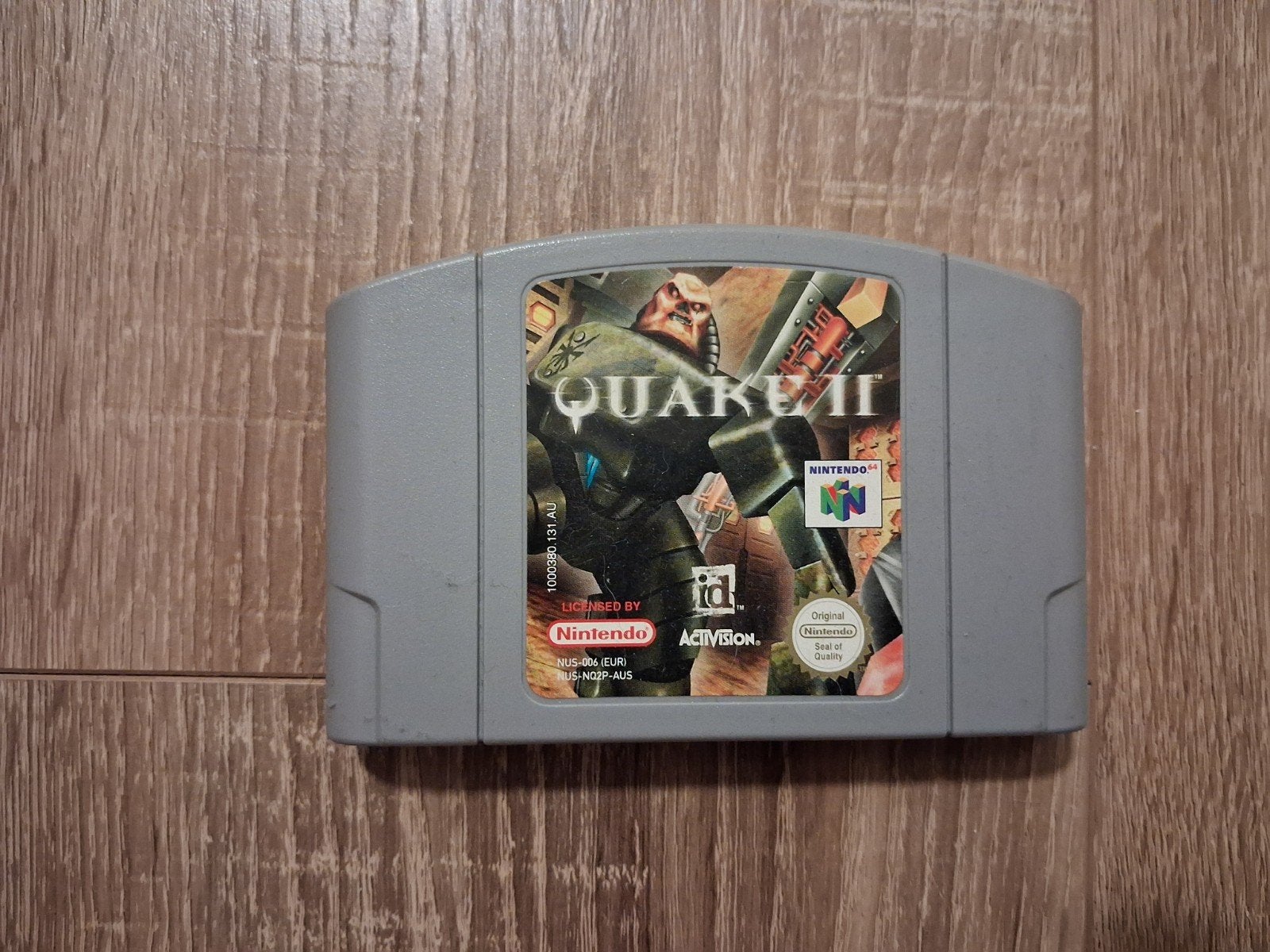 Quake II Nintendo 64 N64 Game Cartridge, Spelcomputers en Games, Games | Nintendo 64, Gebruikt, Shooter, 1 speler, Ophalen of Verzenden