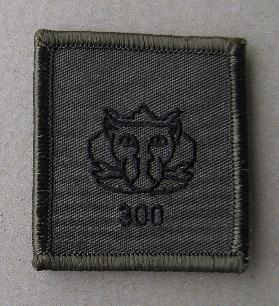 5x5 embleem - 300 Mat.Log., Ophalen of Verzenden, Landmacht, Nederland, Embleem of Badge