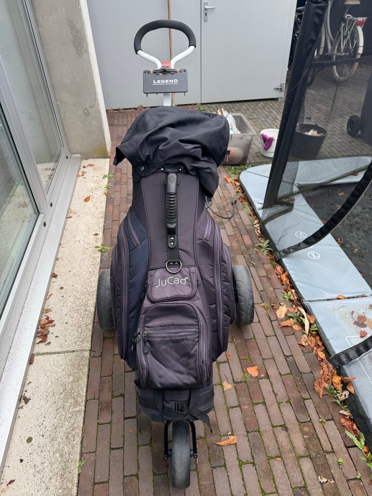 JuCad Golftas met Legend Golfkar, Ophalen, Gebruikt, Golfkar, Overige merken