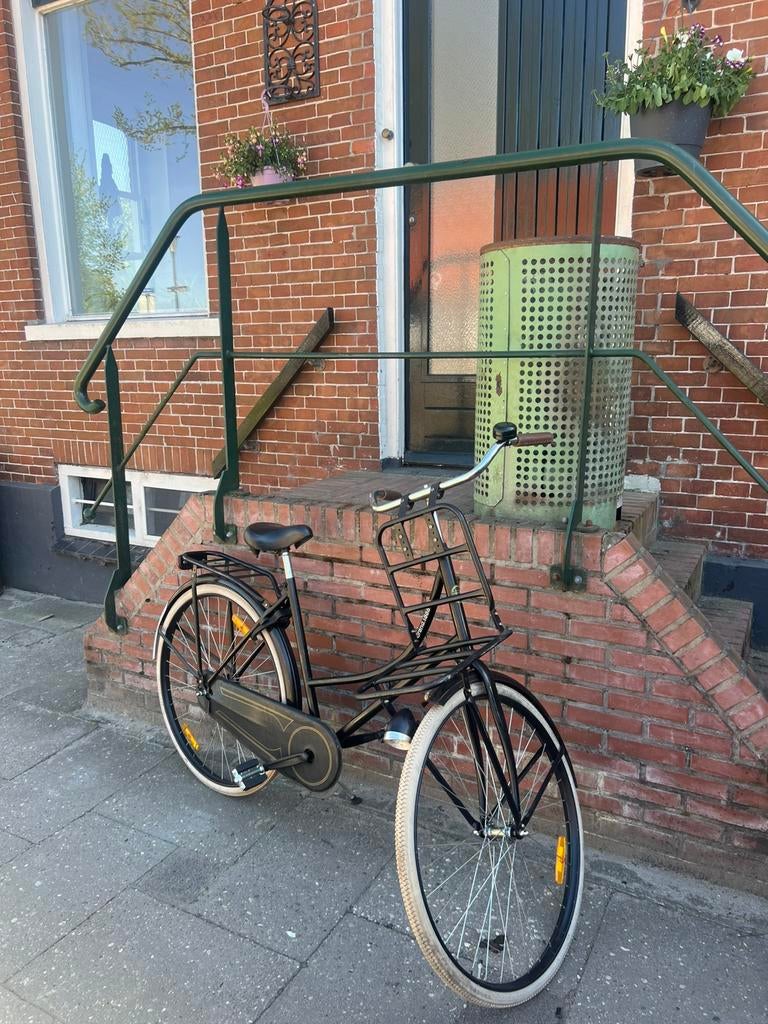 Omafiets., Ophalen, Gebruikt