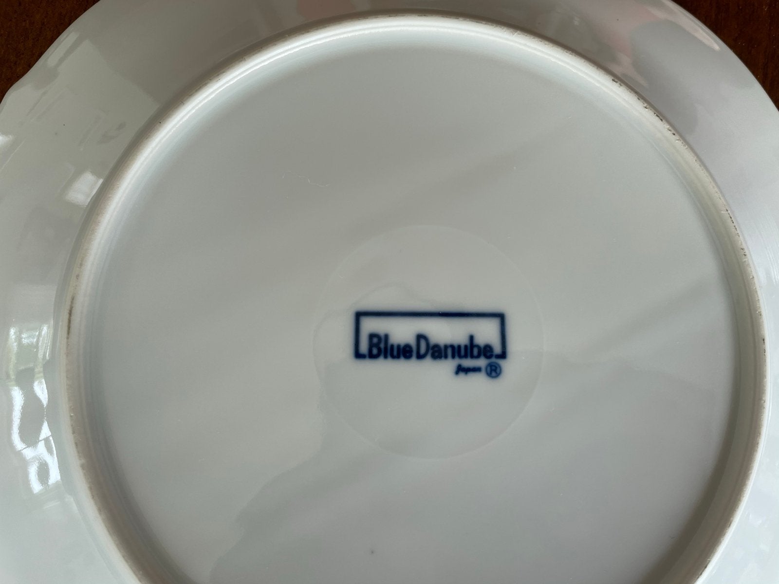Blue Danube porseleinen bord 26,5 cm, Ophalen of Verzenden