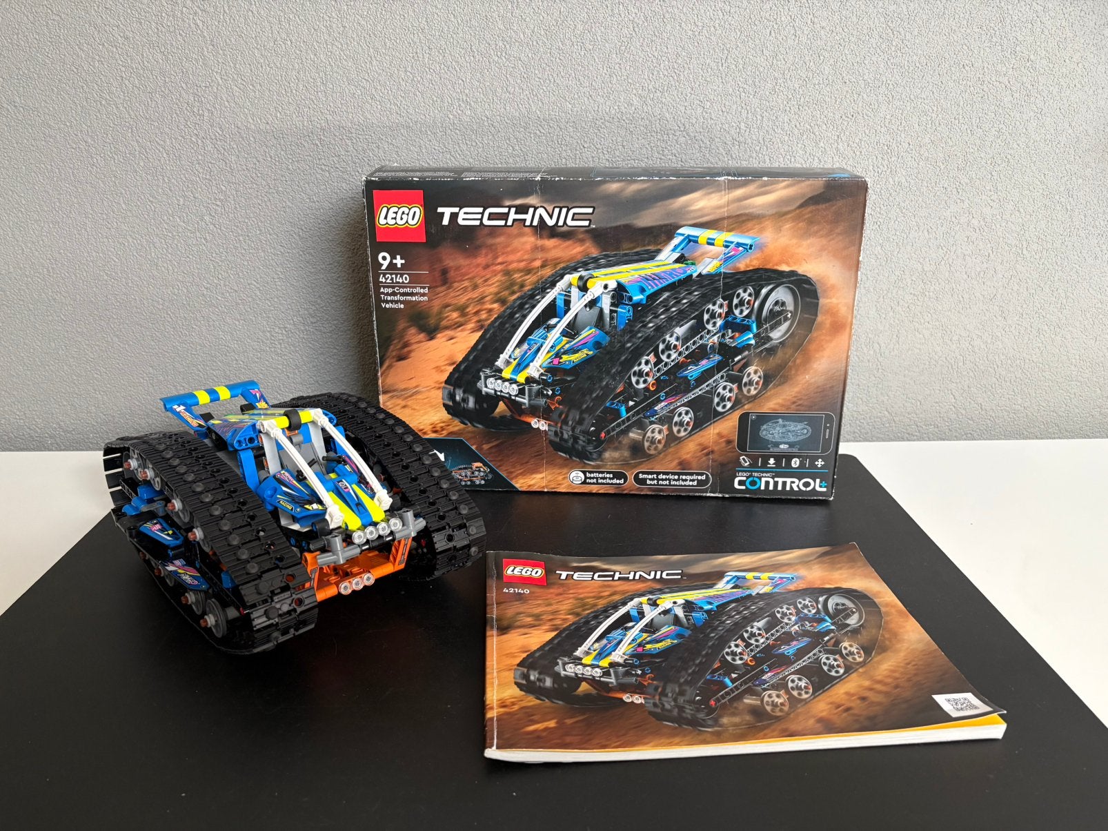 Lego Technic 42140 Transformatievoertuig met app-besturing, Compleet, Lego, Ophalen of Verzenden, Zo goed als nieuw