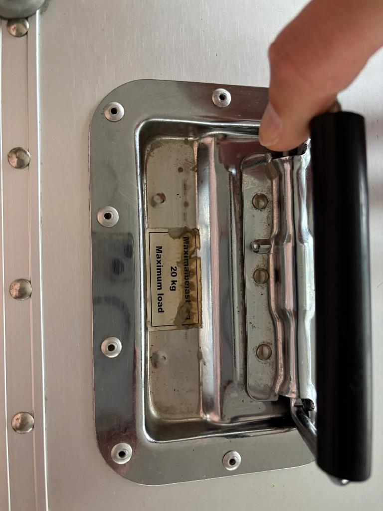 Flightcase voor platen., Ophalen, Overige instrumenten, Flightcase
