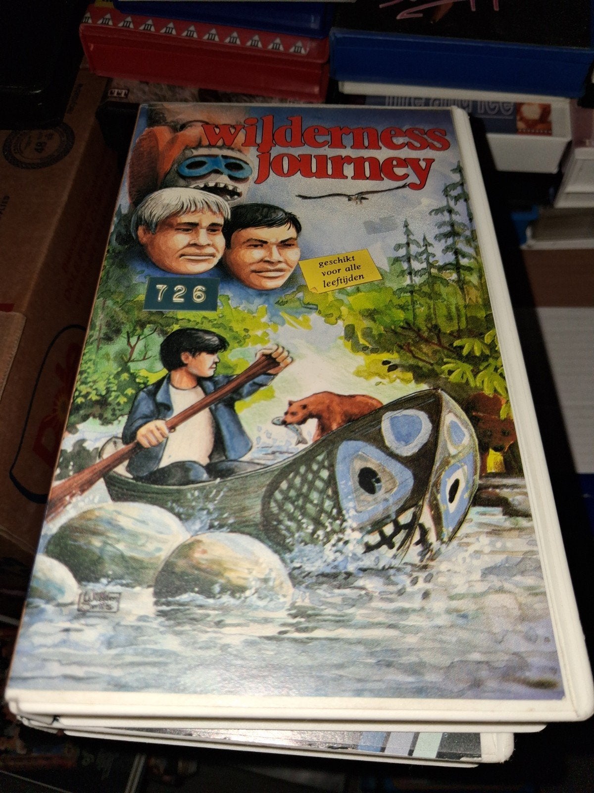 Vhs ex-rental  - The Wilderness Journey, Vanaf 16 jaar, Ophalen of Verzenden, Gebruikt, Horror