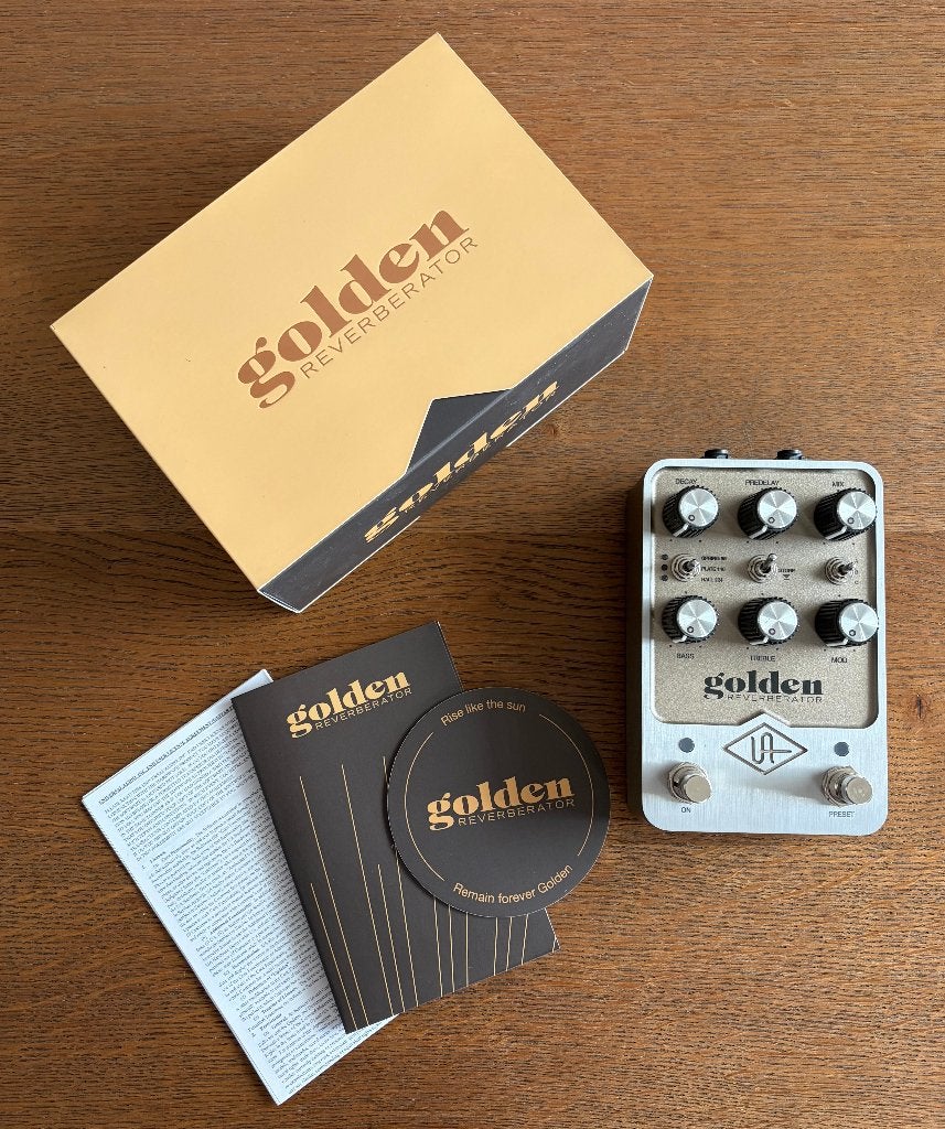 Universal Audio UAFX Golden Reverberator, Muziek en Instrumenten, Effecten, Ophalen of Verzenden, Zo goed als nieuw, Reverb