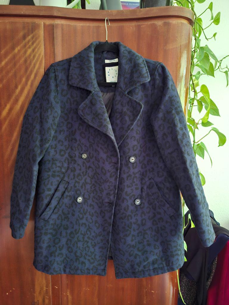 Dikke panter winterjas maar XS, Ophalen of Verzenden, Zo goed als nieuw, Maat 34 (XS) of kleiner, Blauw