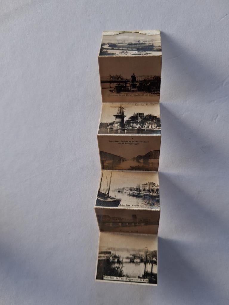 Antieke hanger met oude foto's van Rotterdam, Ophalen of Verzenden, Zo goed als nieuw