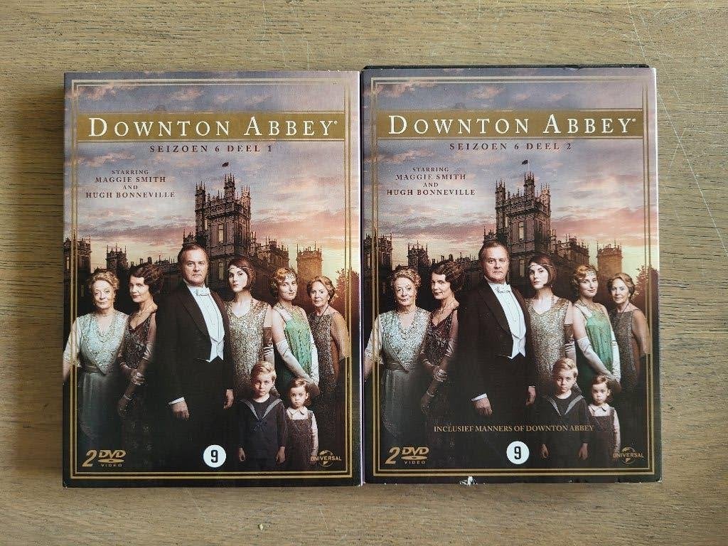 Downton Abbey Seizoen 6 Deel 1 & 2 DVD Boxset, Cd's en Dvd's, Dvd's | Tv en Series, Engels, Nederlands, Ophalen of Verzenden, Zo goed als nieuw