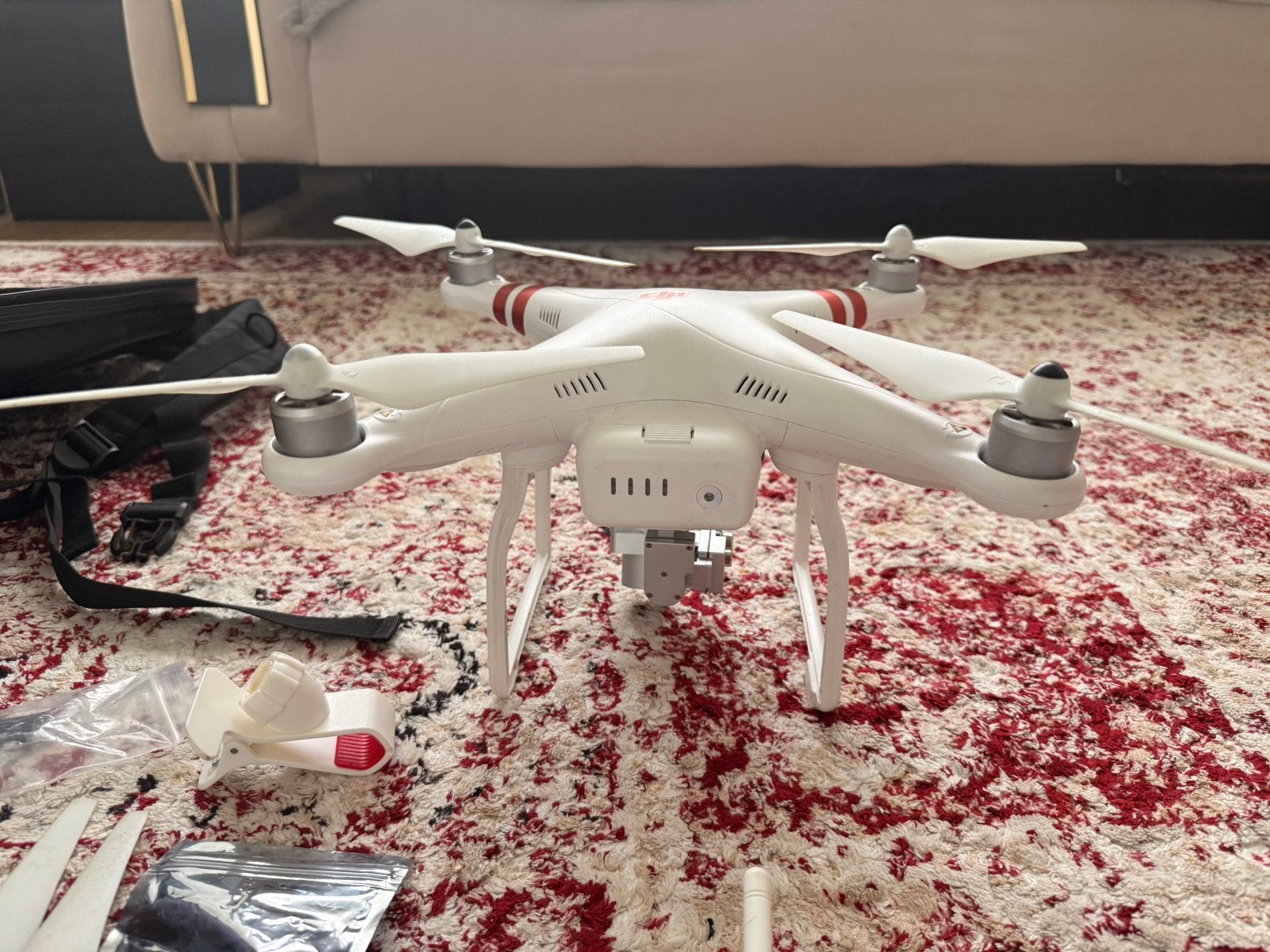 DJI Phantom Standard (Phantom 3 Standard), Audio, Tv en Foto, Gebruikt, Cameradrone, Return to Home, Ophalen of Verzenden
