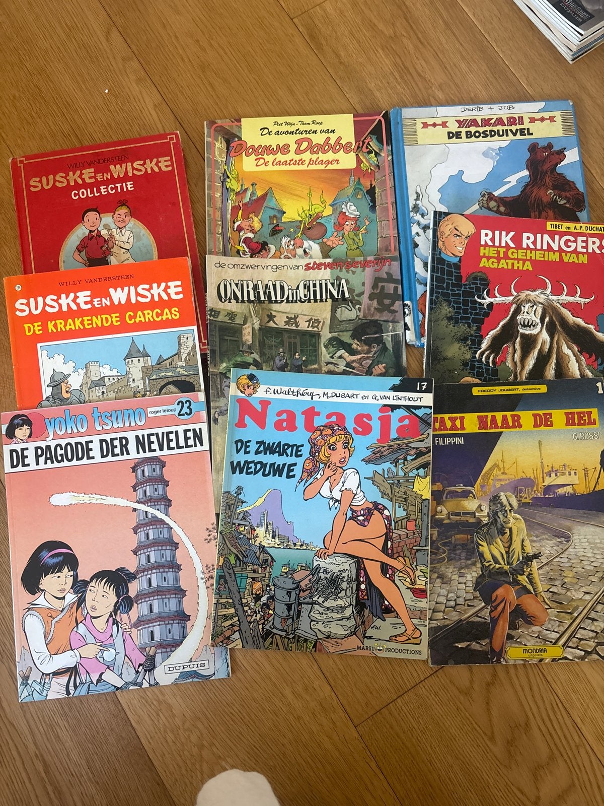 Diverse stripboeken: Suske en Wiske, Yoko Tsuno, Natasja, Boeken, Meerdere stripboeken, Ophalen of Verzenden, Gelezen