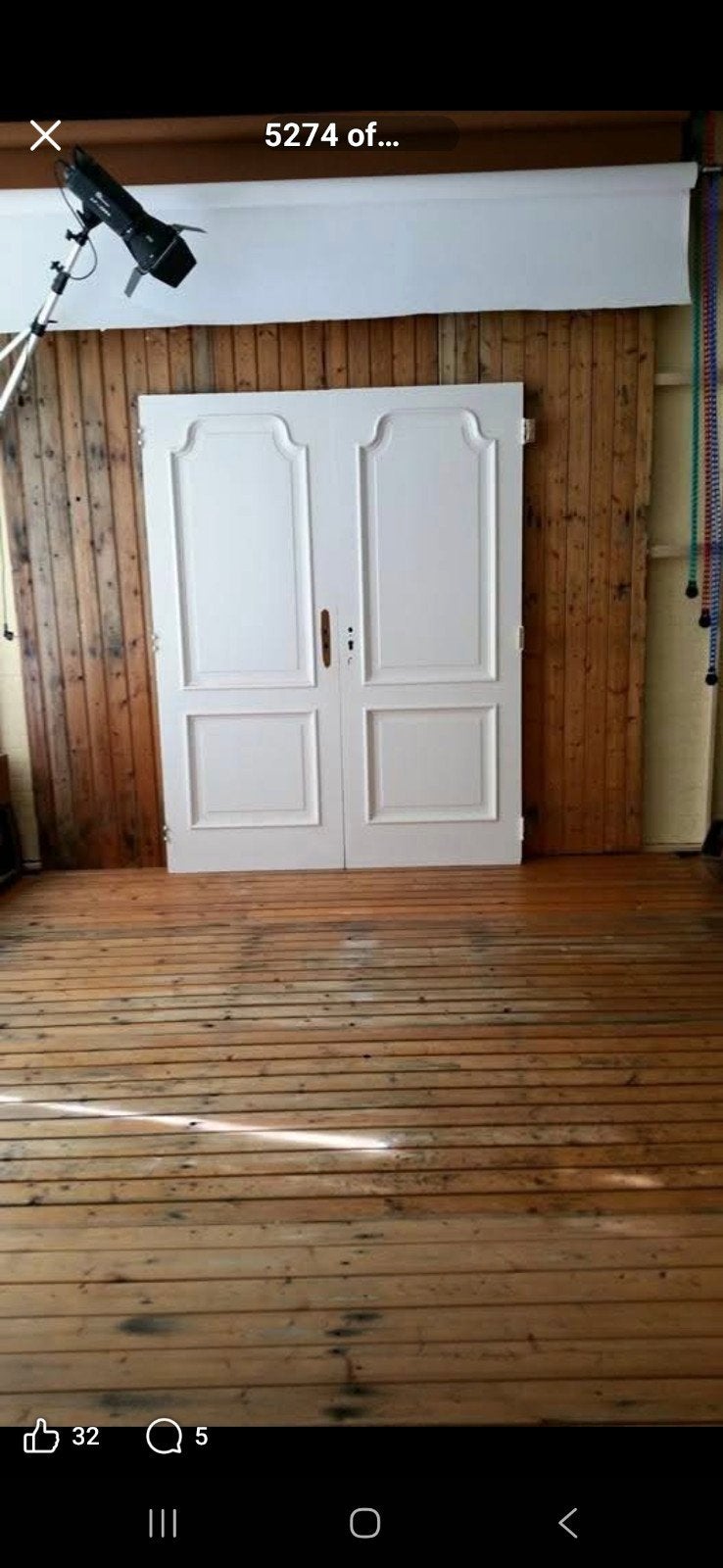2 brocante paneeldeuren, Doe-het-zelf en Verbouw, Deuren en Horren, Ophalen, Gebruikt, 80 tot 100 cm, Binnendeur