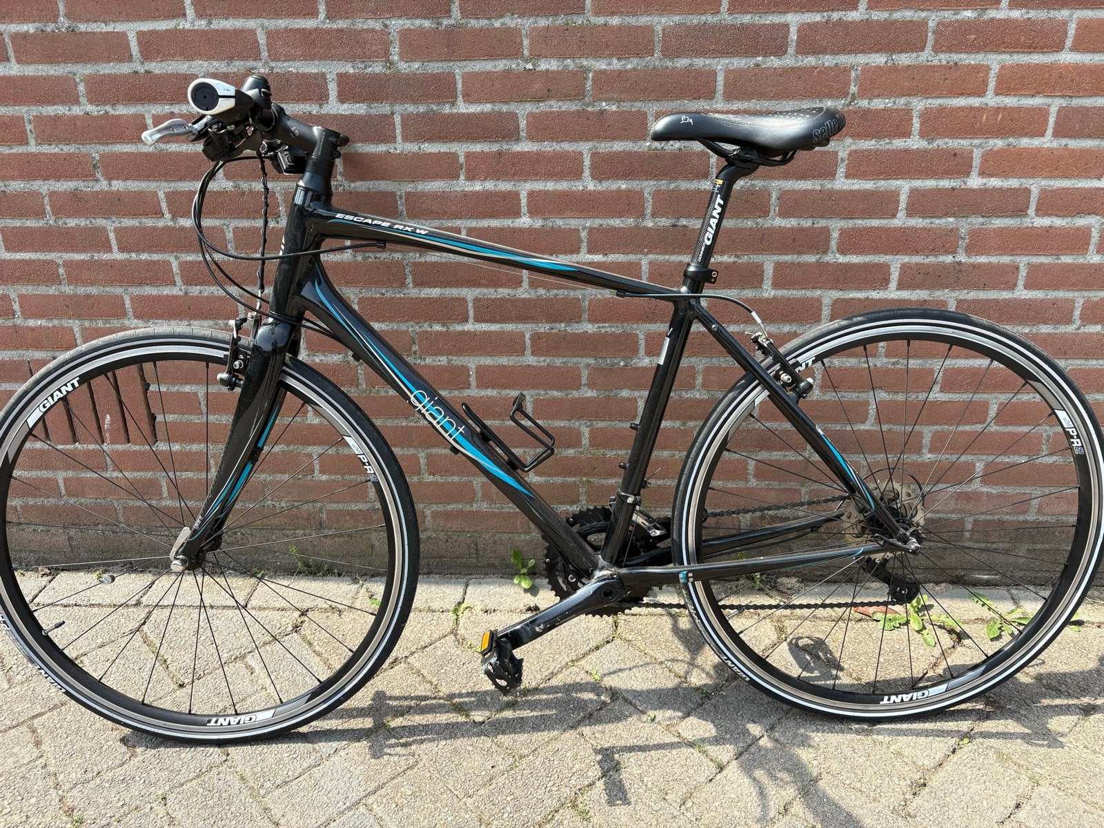 Giant Escape RX W Damesfiets - 10 versnellingen, Fietsen en Brommers, Ophalen, Gebruikt, Velgrem, Giant