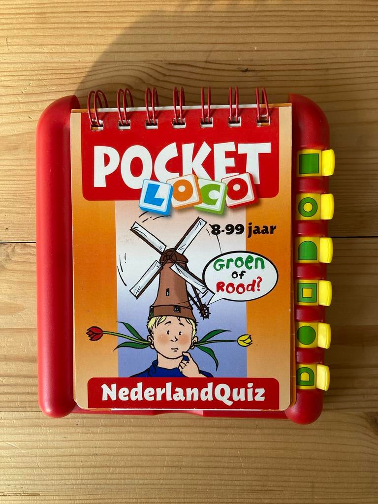 Loco Pocket NederlandQuiz - Leerzaam en Compact, Ophalen of Verzenden, Zo goed als nieuw, Taal en Lezen