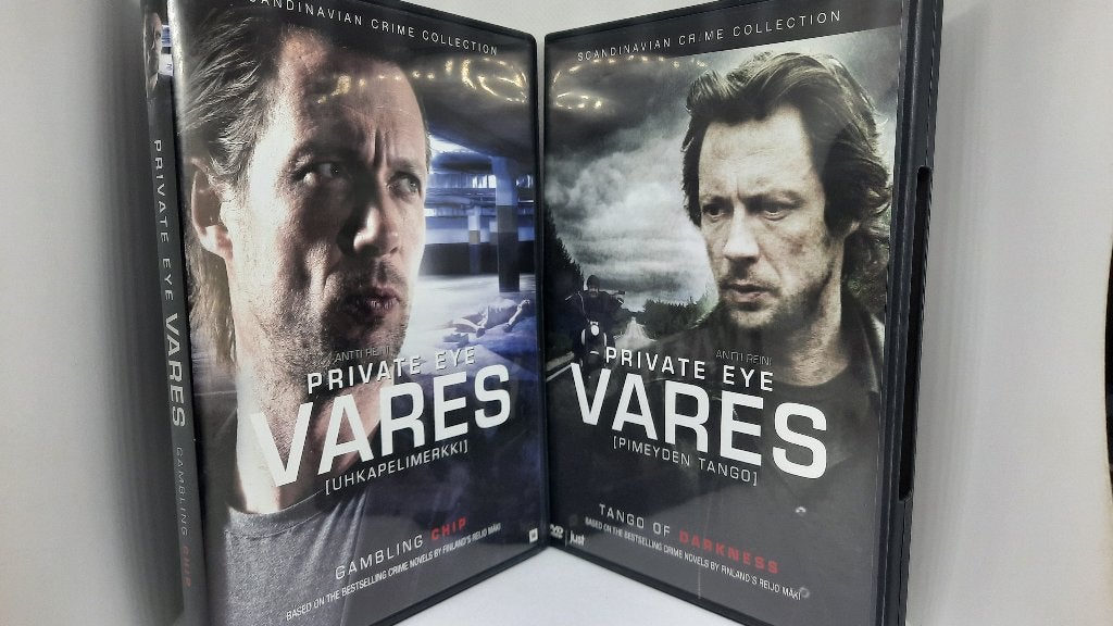 2 Dvd's Private Eye Vares, Vanaf 16 jaar, Ophalen of Verzenden, Gebruikt, Actiethriller