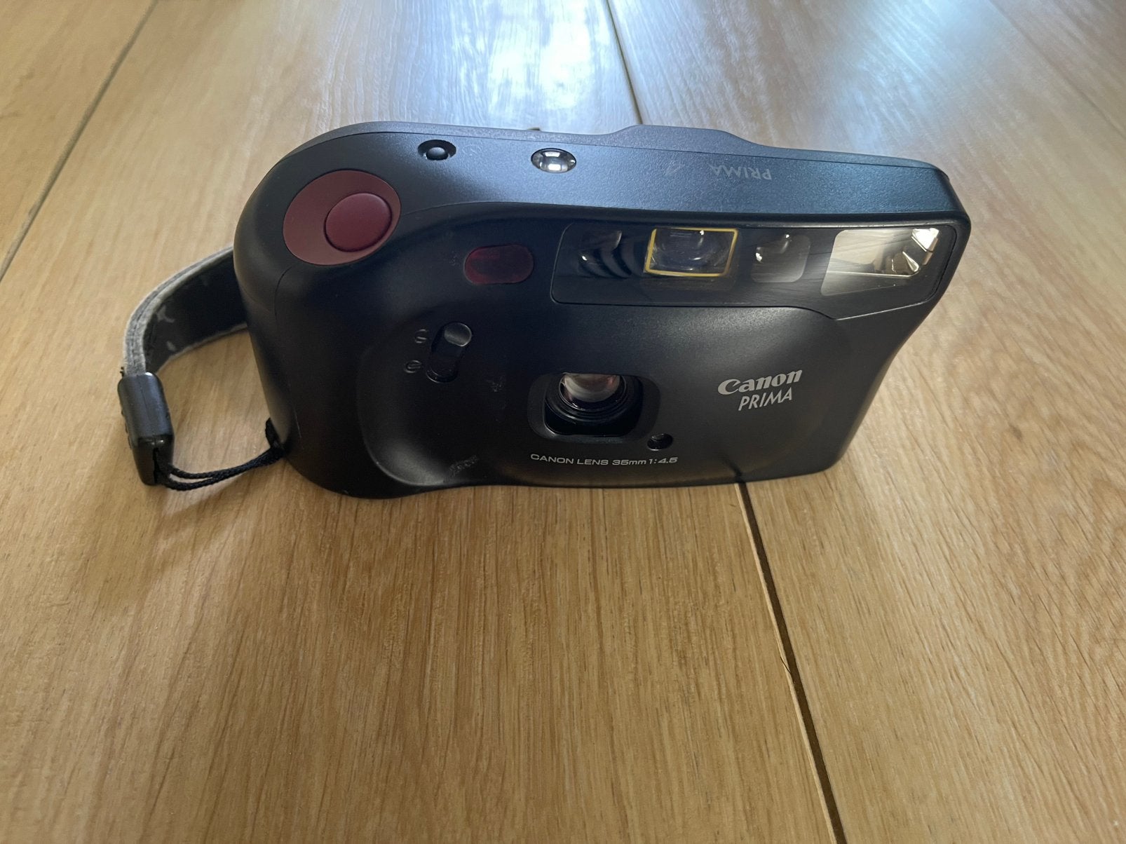 Canon Prima 4 analoge 35mm camera – vintage compactcamera, Ophalen of Verzenden, Zo goed als nieuw, Compact, Canon