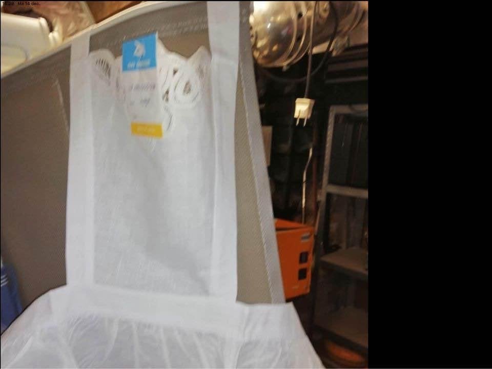 Kleding/Kerstman/Bedienings schorten, Ophalen of Verzenden, Zo goed als nieuw, Zwart, Overige typen