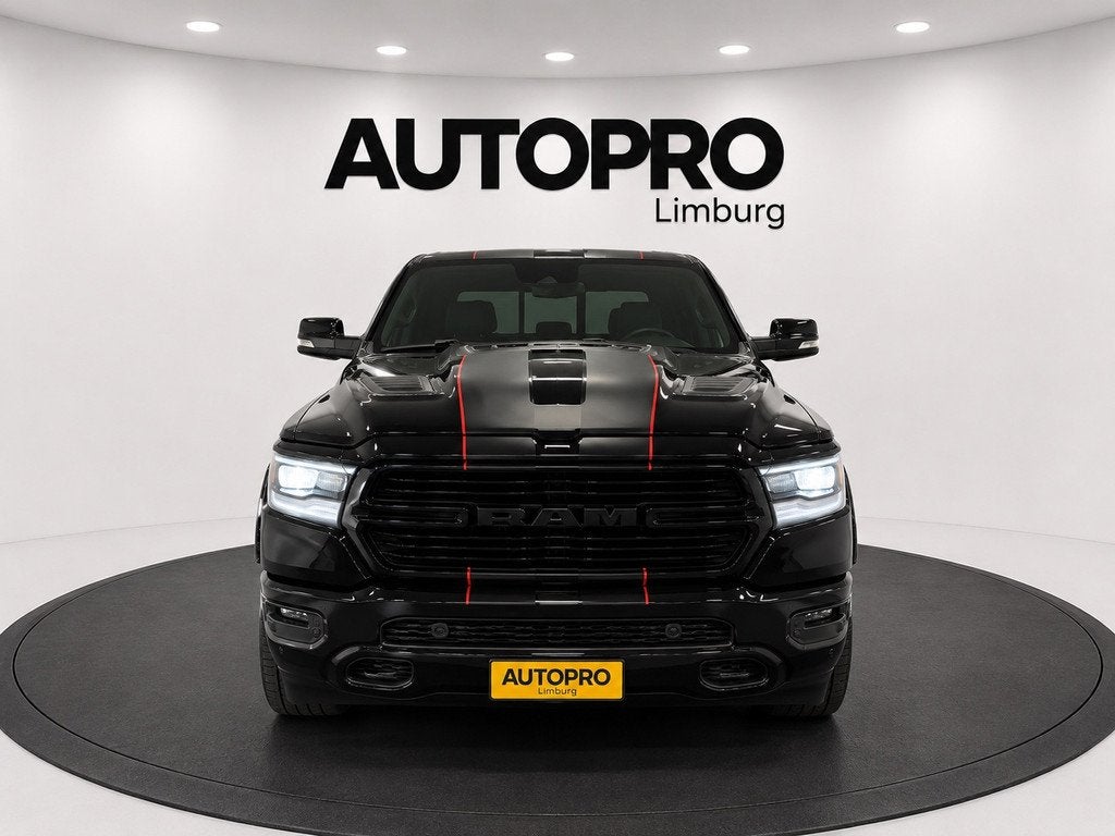 Dodge Ram 1500 5.7 V8 4x4 Crew Cab 5'7 Limited Hulk pakket, Auto's, Dodge, Automaat, Gebruikt, 5654 cc, Zwart