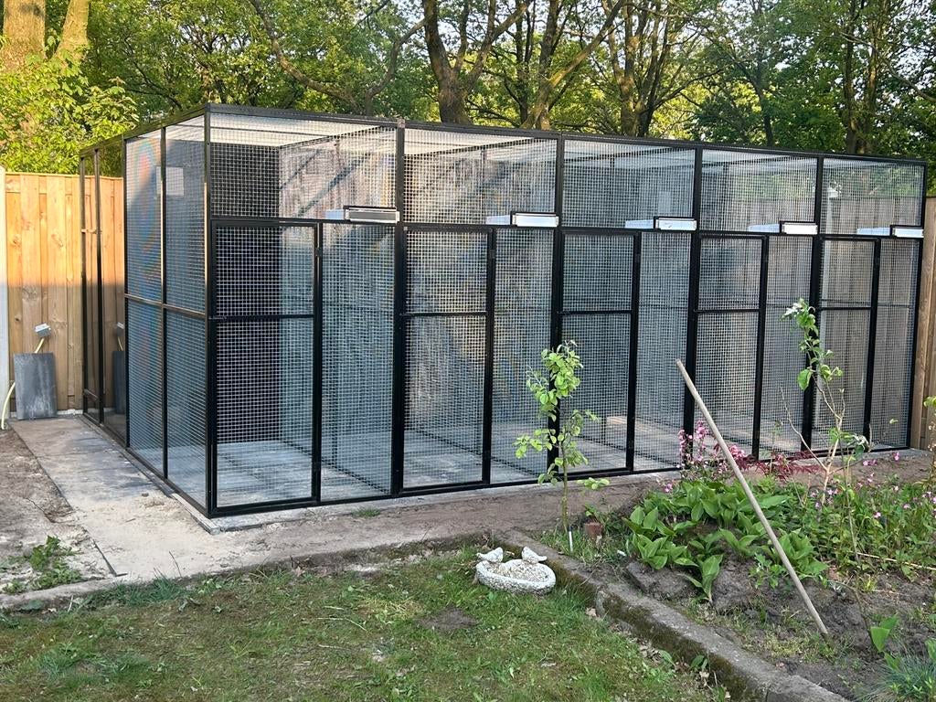 Volieres op maat gemaakt!, Ophalen, Nieuw, Aluminium, Volière