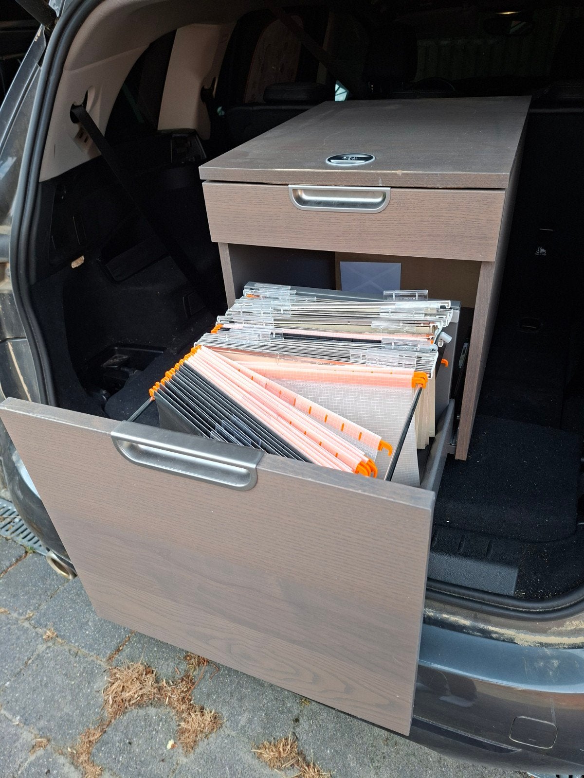 Mobiele archiefkast met lade en cijferslot, Ophalen, Gebruikt