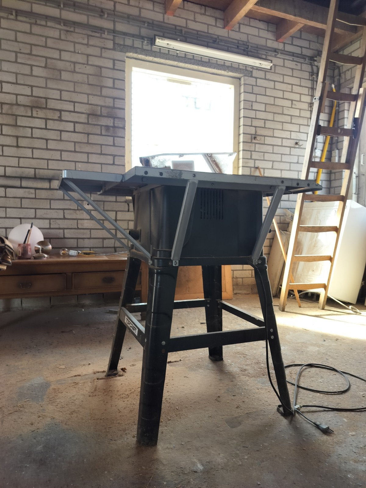 Zaagtafel Topcraft - Gebruikt maar functioneel, Doe-het-zelf en Verbouw, Gereedschap | Zaagmachines, Gebruikt, Cirkelzaag, Topcraft