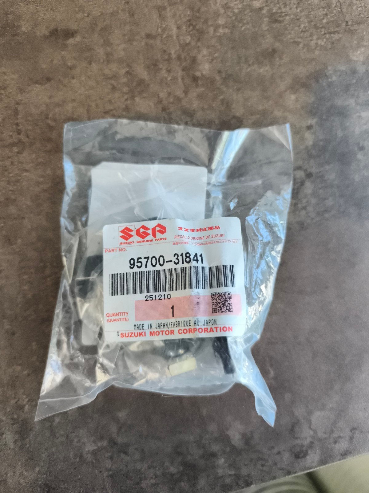 Suzuki Origineel zadel slot NOS, Ophalen of Verzenden