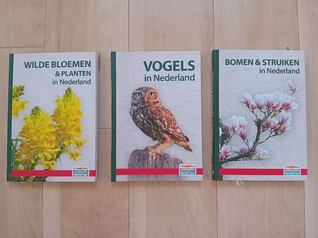Natuurboeken: Wilde Bloemen, Vogels, Bomen & Struiken, Gelezen, Ophalen of Verzenden, Natuur algemeen, Nationale Postcode Loterij